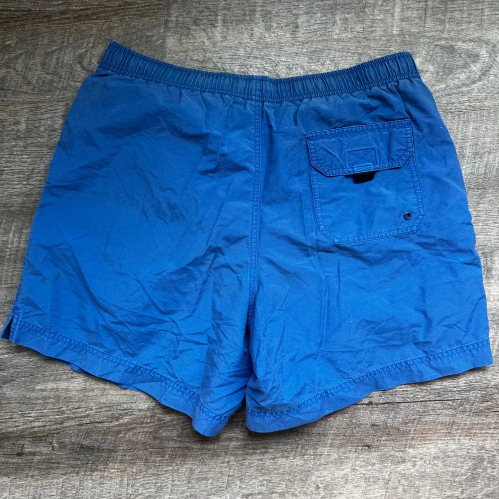 Polo Sport Ralph Lauren Swim Trunks Large Blue Embroidered Red Pony Logo
